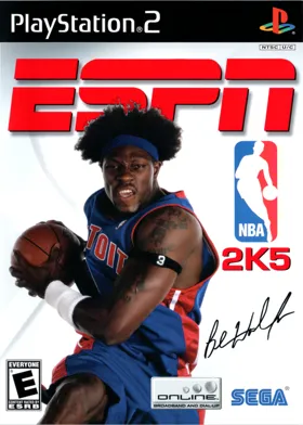 ESPN NBA 2K5 box cover front